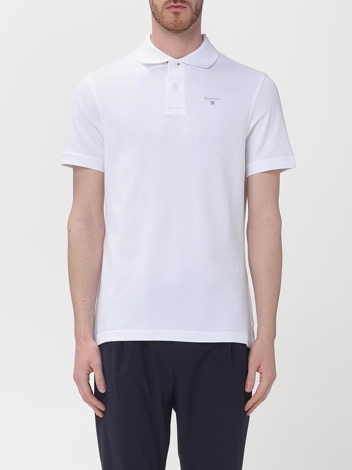 Barbour Cotton Polo Shirt with Logo · XXL