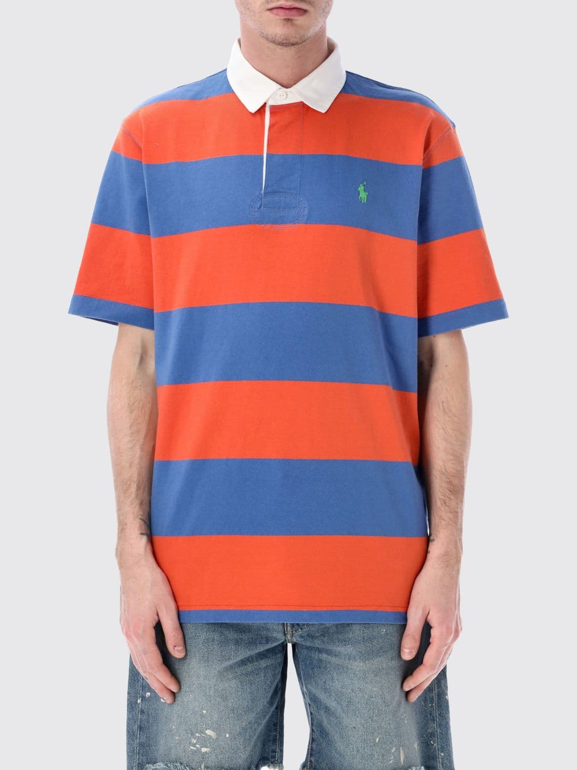 Polo Ralph Lauren Casual Striped Cotton Polo Shirt