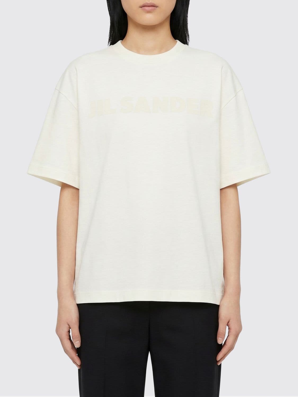 Jil Sander Cotton T-shirts with Logo