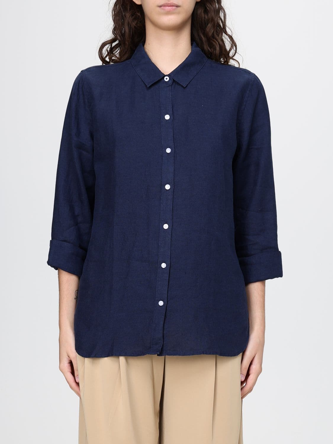 Barbour Striped Linen Shirt · 12