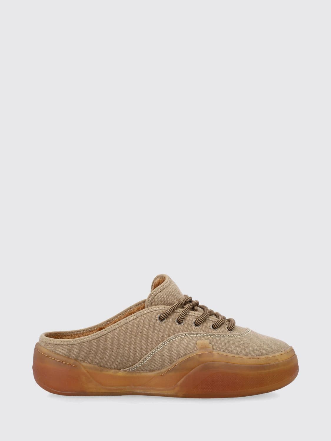 Erl Skate Sabot Sneakers in Cotton Canvas