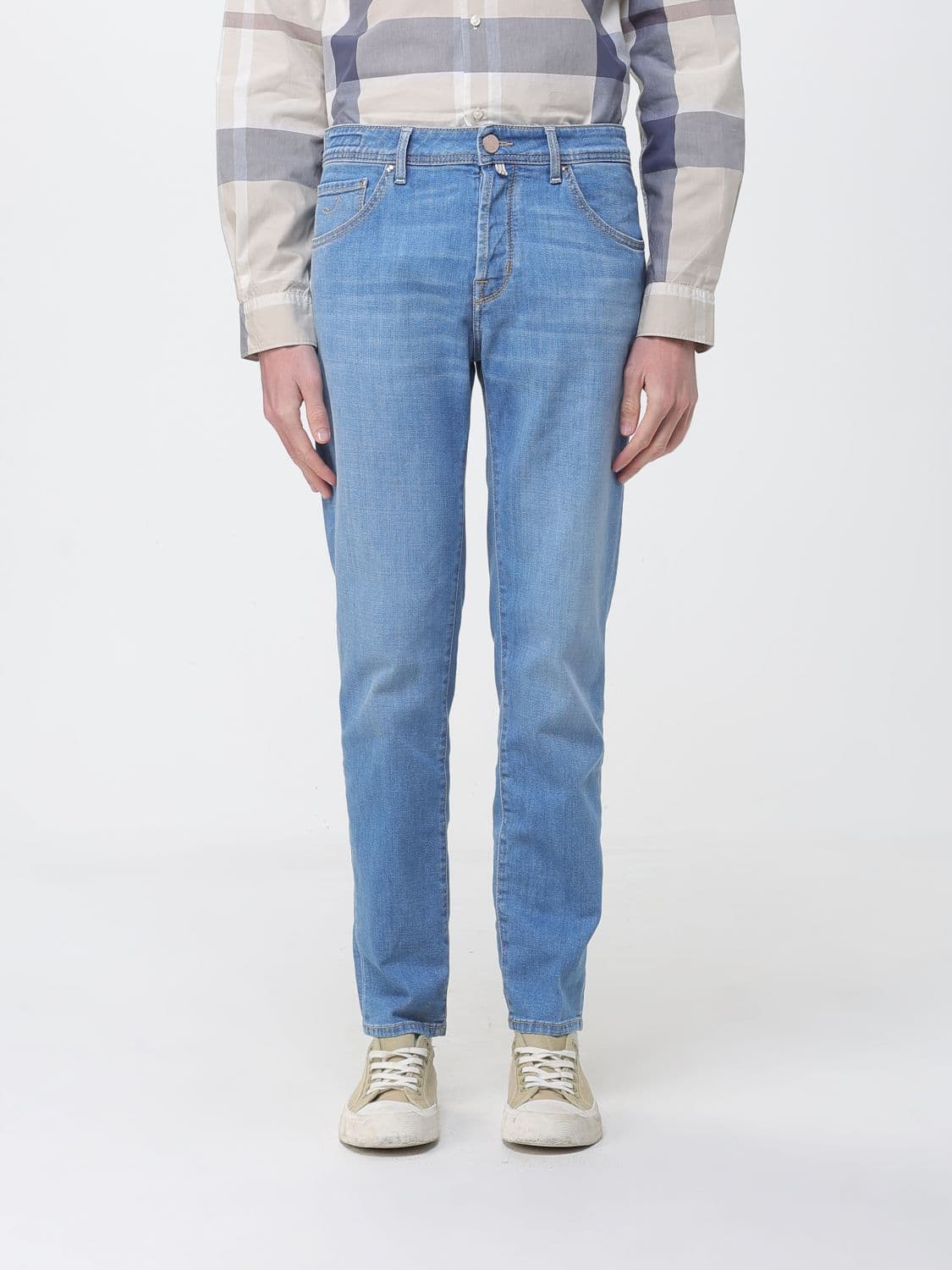 Jacob Cohen Slim Fit Jeans in Cotton Denim