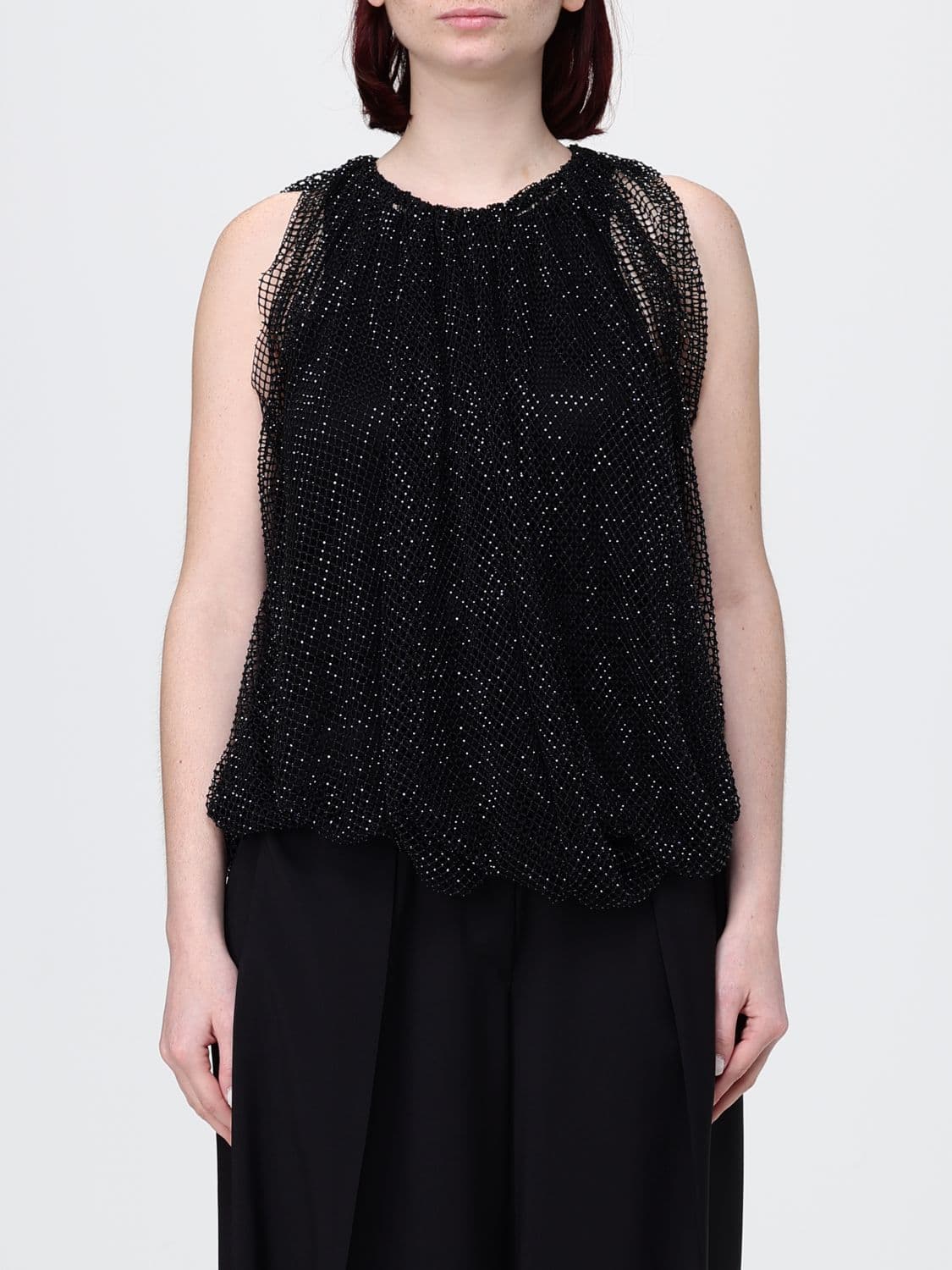 Sportmax Top with Rhinestones