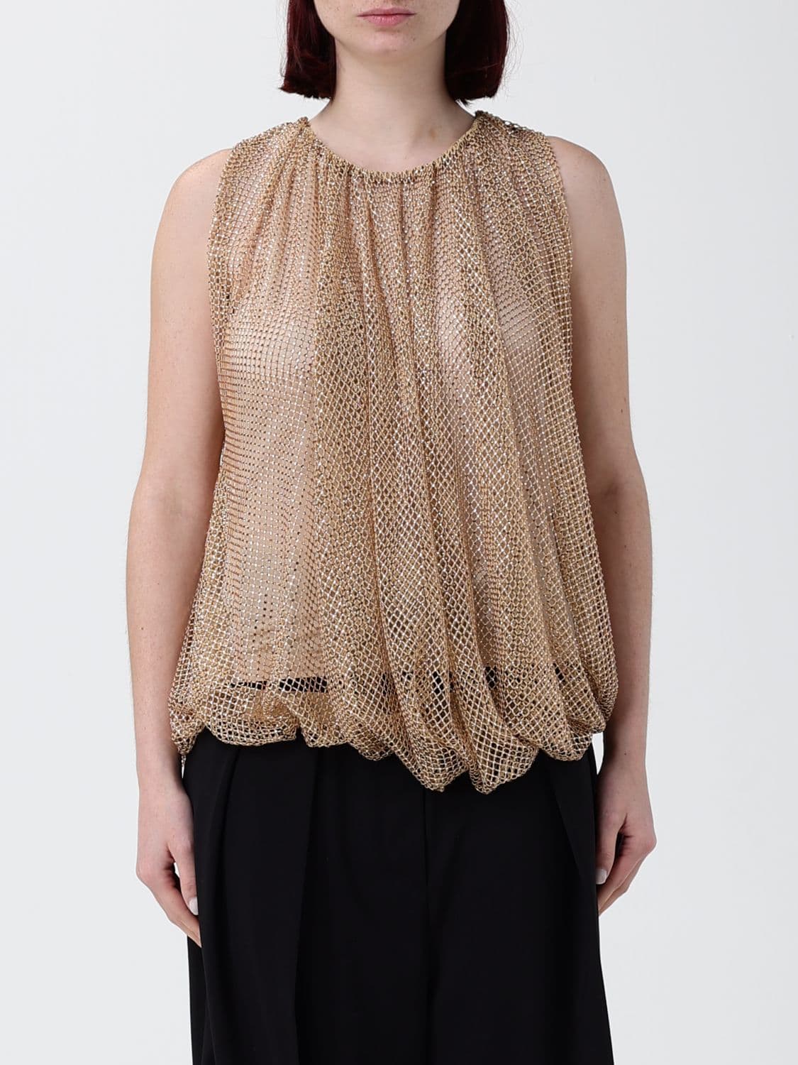Sportmax Top with Rhinestones