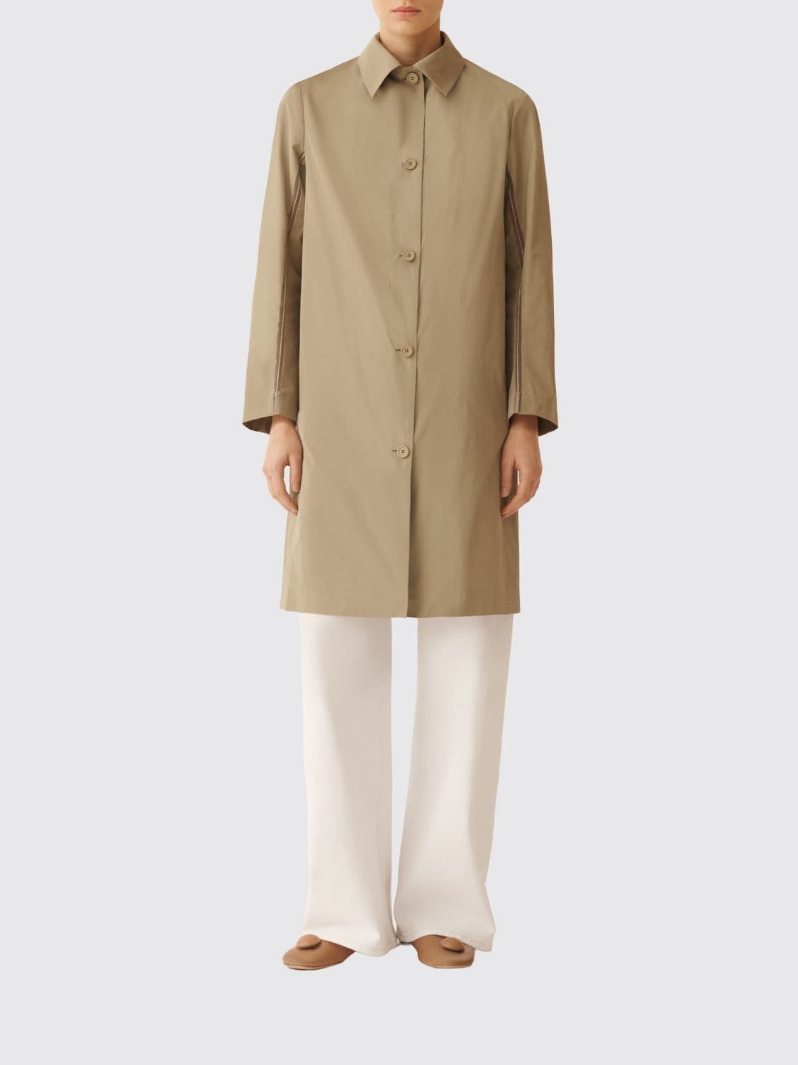 Fabiana Filippi Polyester Raincoat · 40