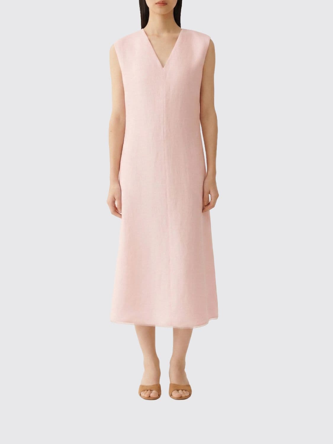 Fabiana Filippi Dress in Viscose and Linen