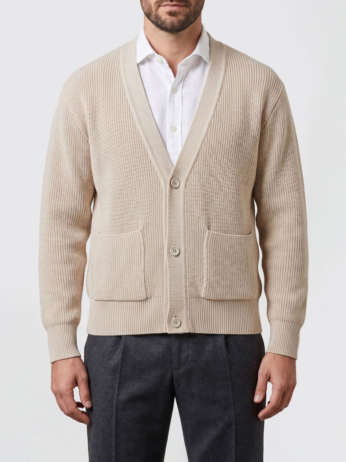 Lardini Cotton Cardigan