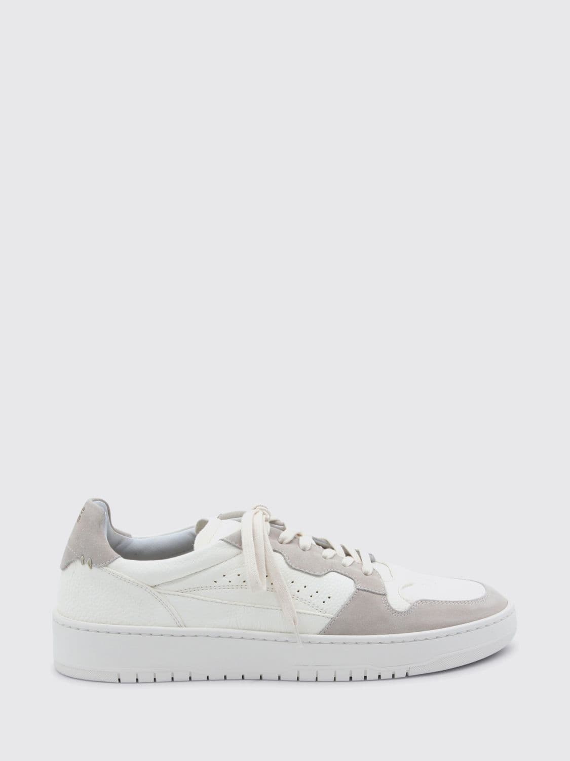 Eleventy Grained Leather Sneakers