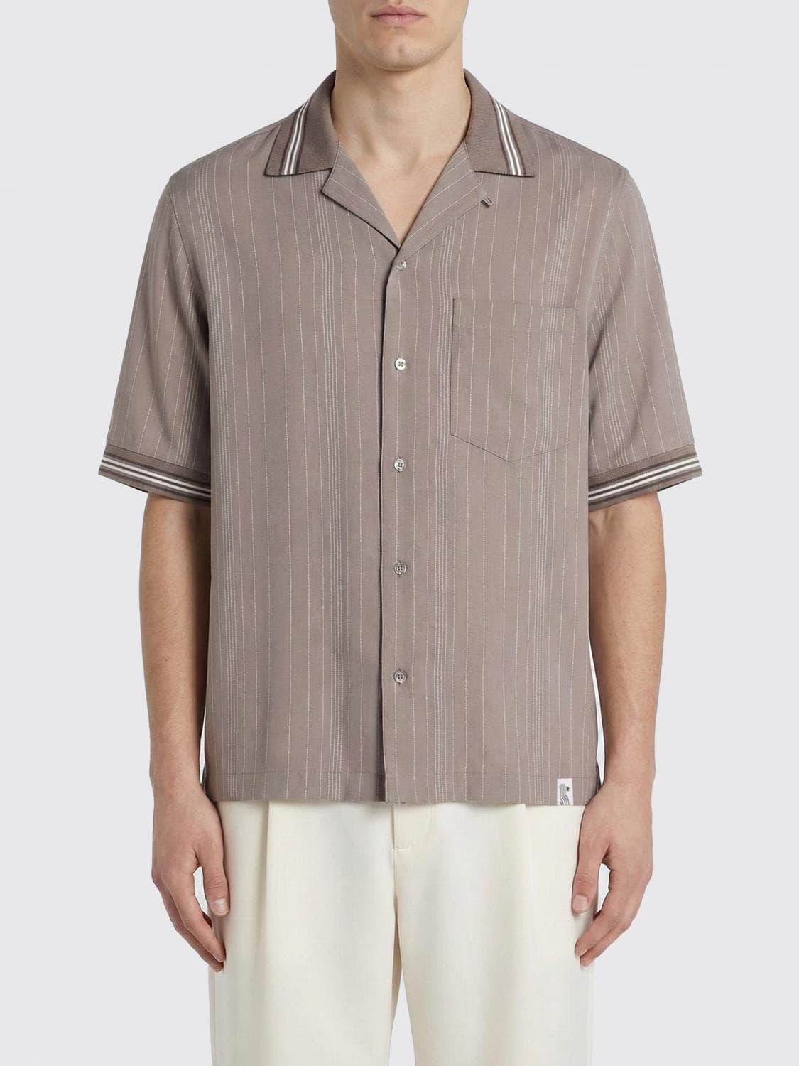Golden Goose Virgin Wool and Viscose Shirt · M