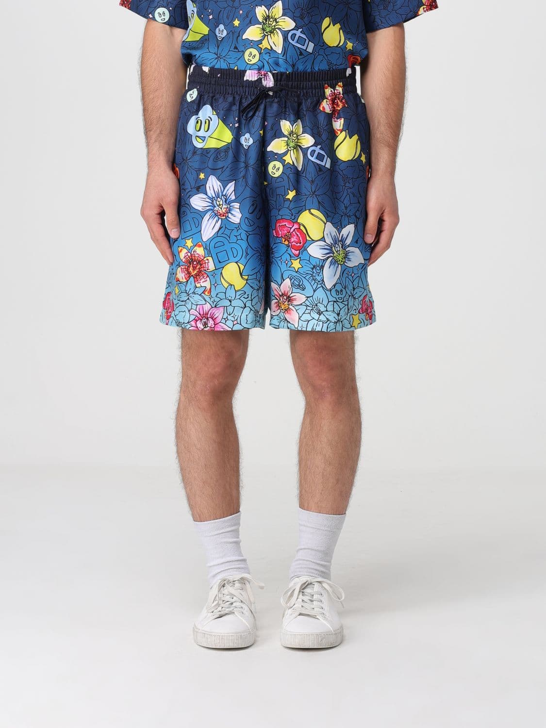 Casablanca Printed Silk Shorts