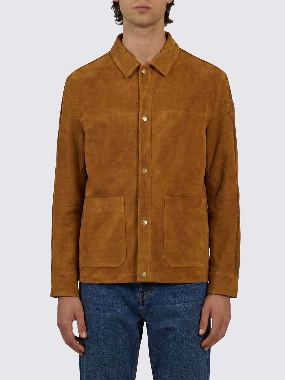 La Martina Suede Overshirt