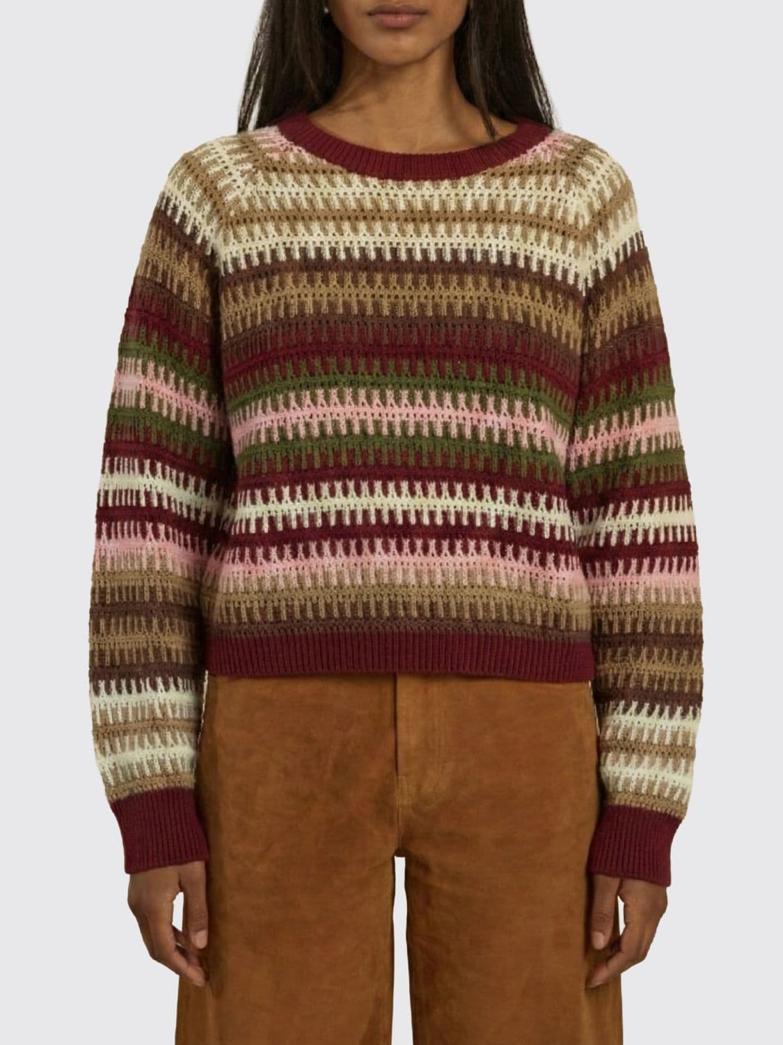 La Martina Striped Cotton Sweater