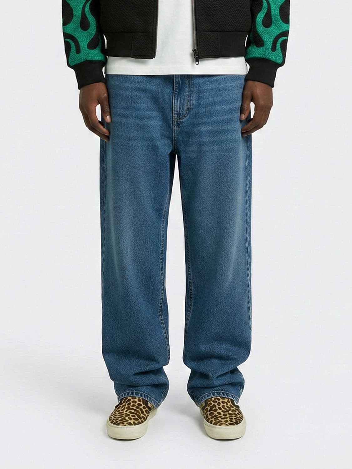 Barrow Wide-Leg Denim Jeans