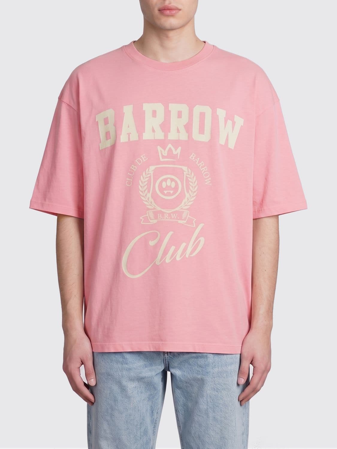 Barrow Cotton T-shirt with Logo · XS