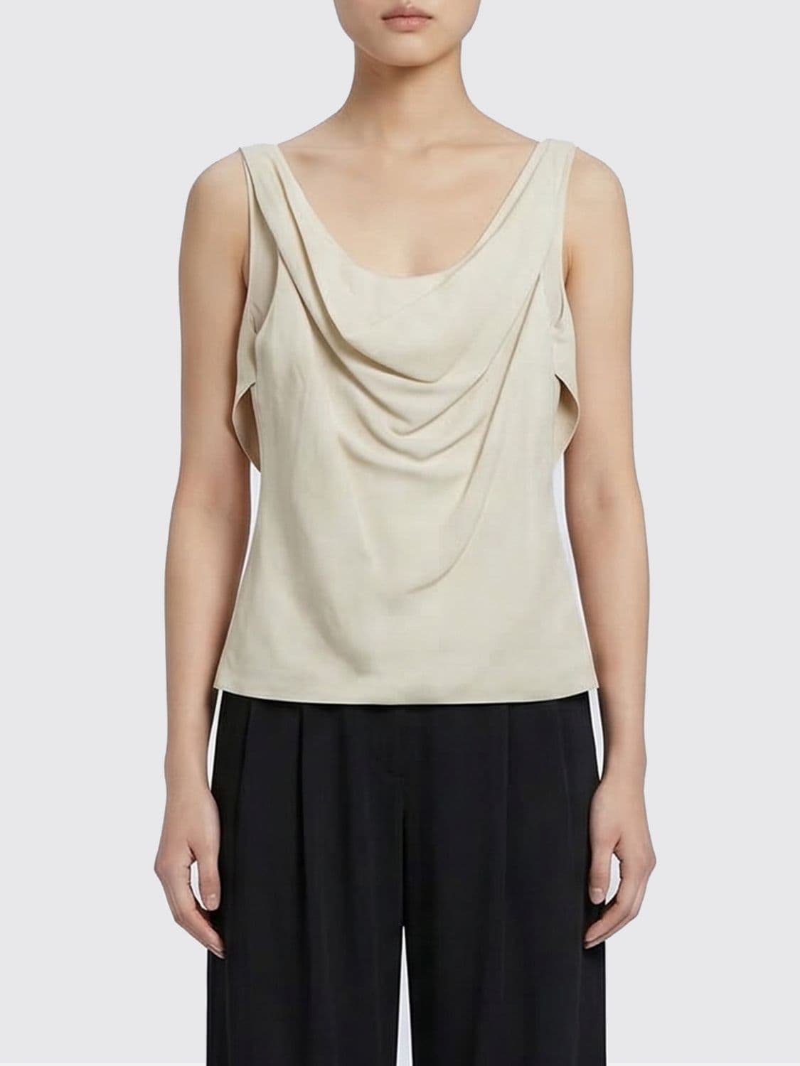Brunello Cucinelli Linen Blend Top