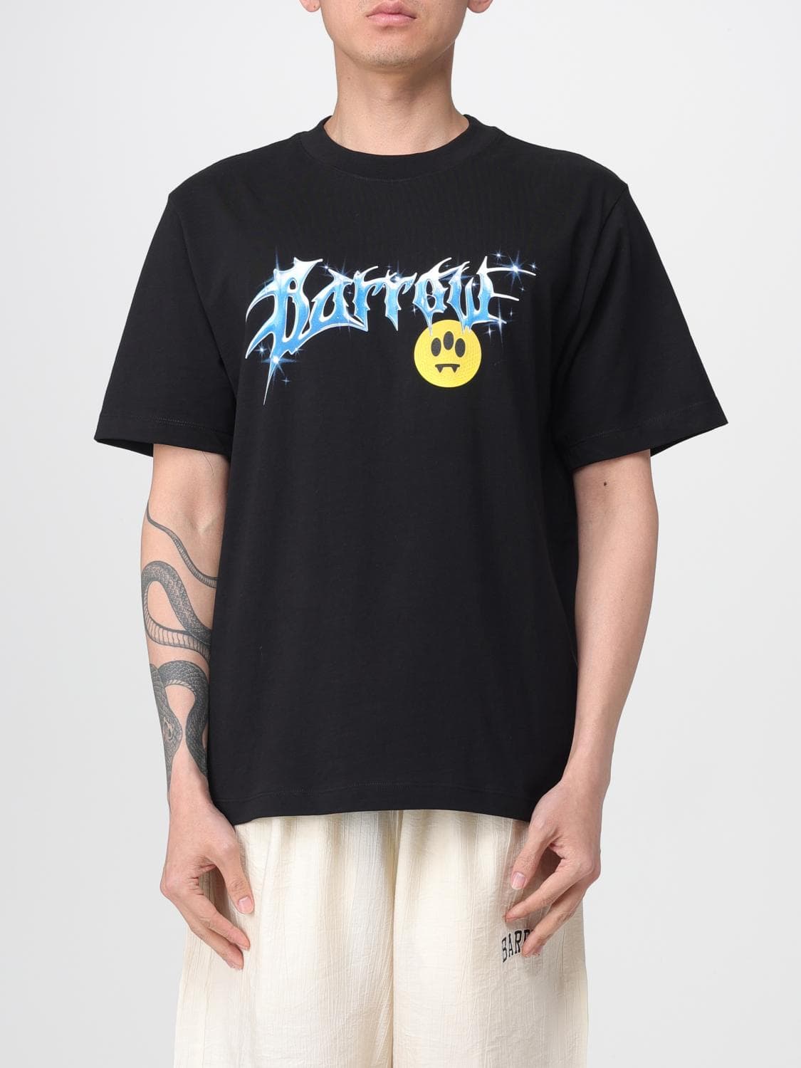 Barrow Cotton T-shirt with Logo