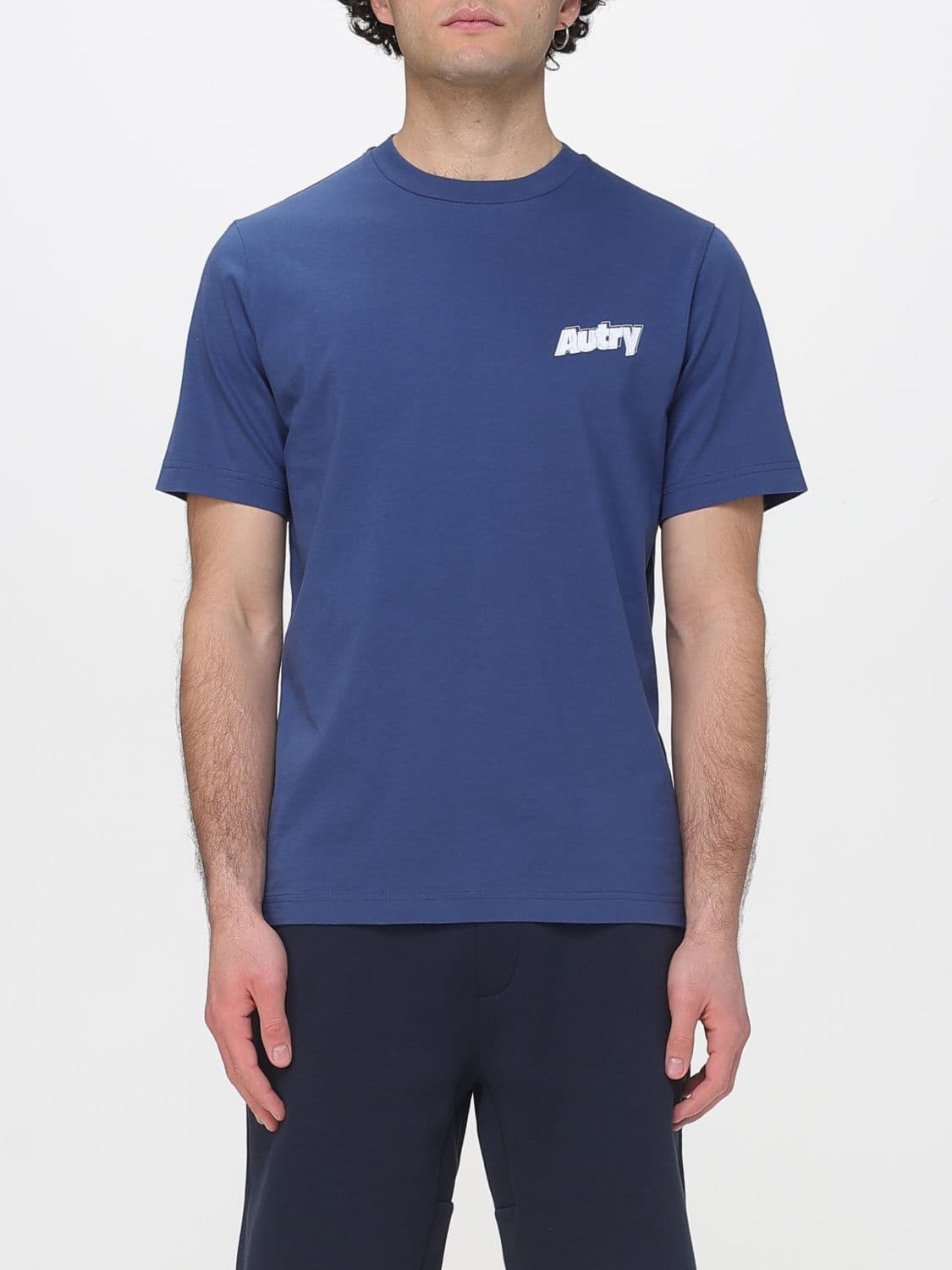 Autry Cotton T-shirt with Mini Logo