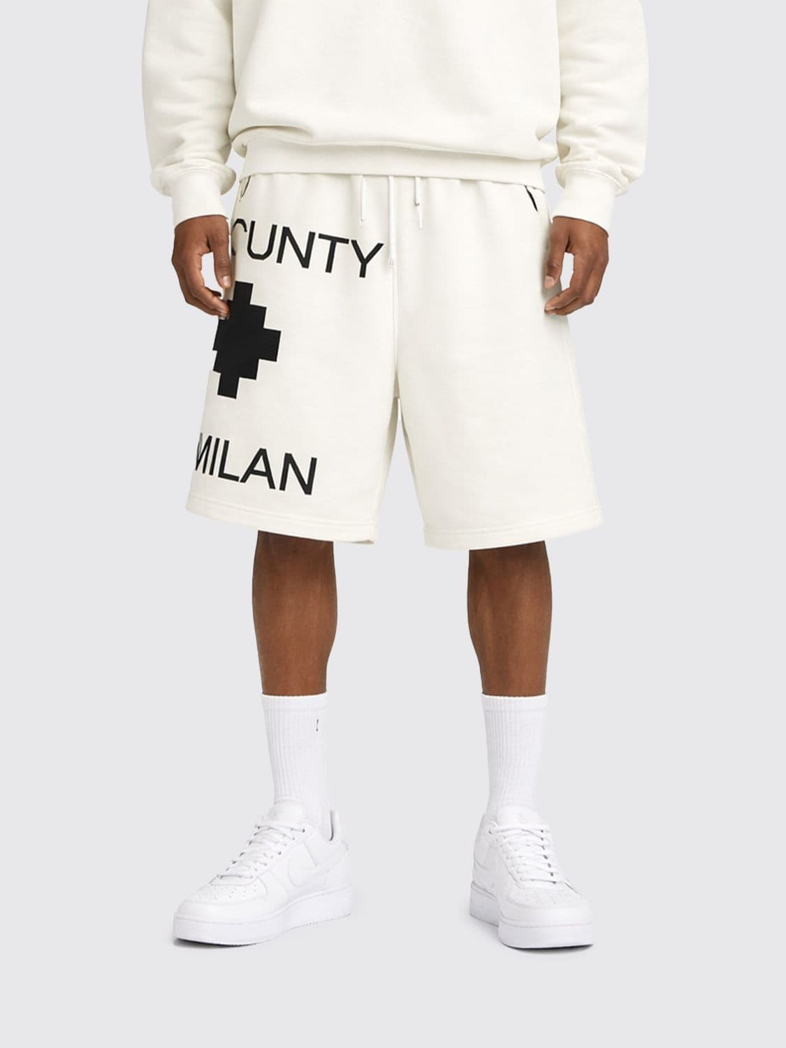 County Of Milan Cotton Jogging Shorts