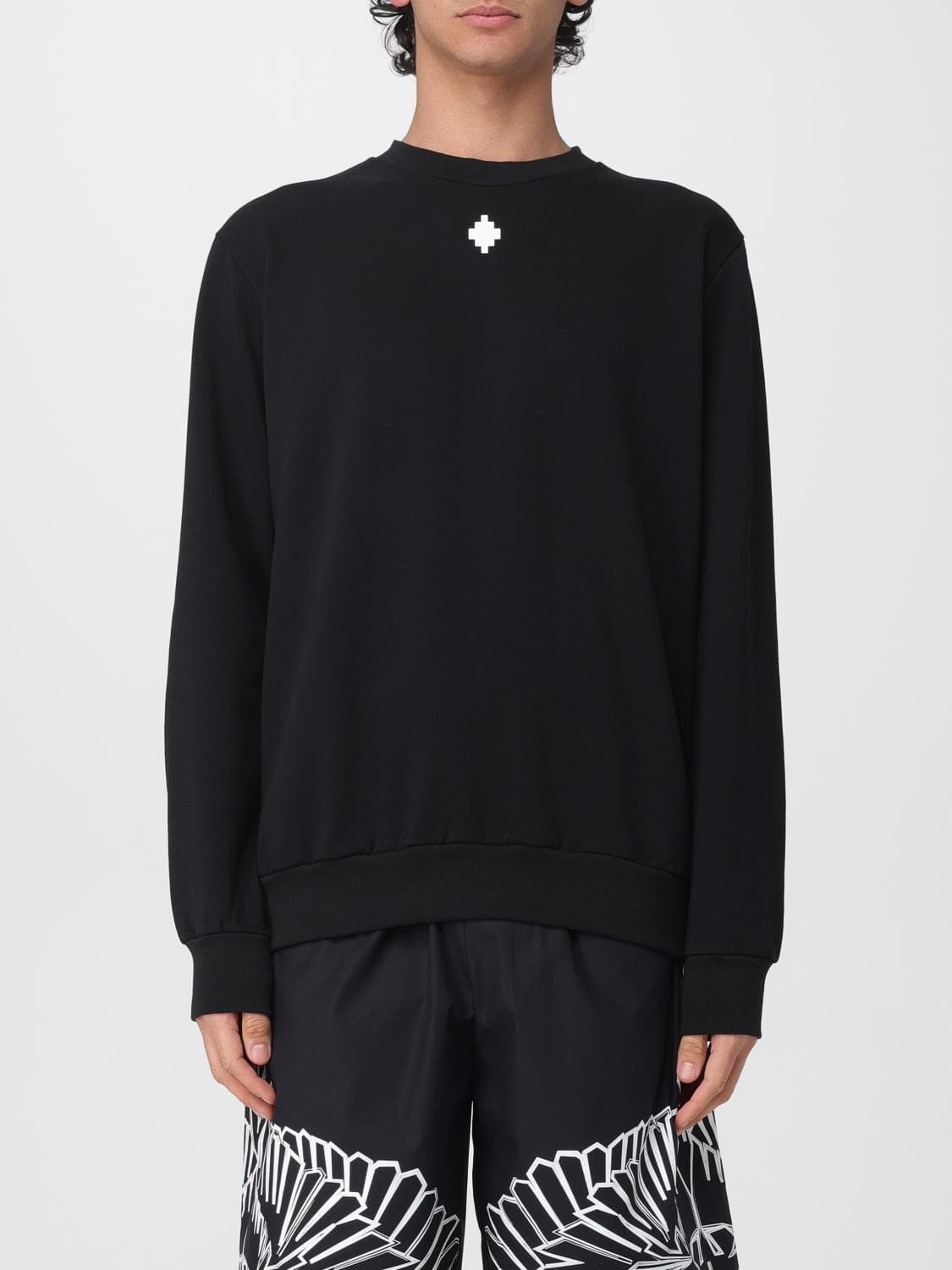 County Of Milan Cotton Crew Neck Sweatshirt with Logo