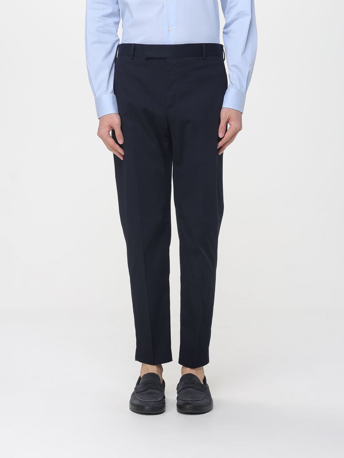 Pt Torino Cotton Tailored Trousers