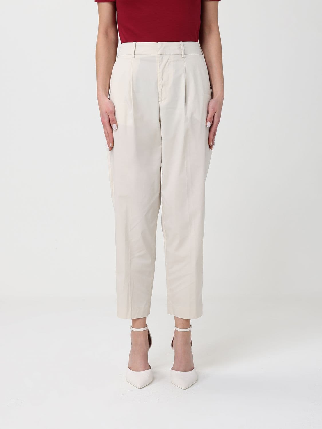Pt Torino Classic Cotton Blend Trousers