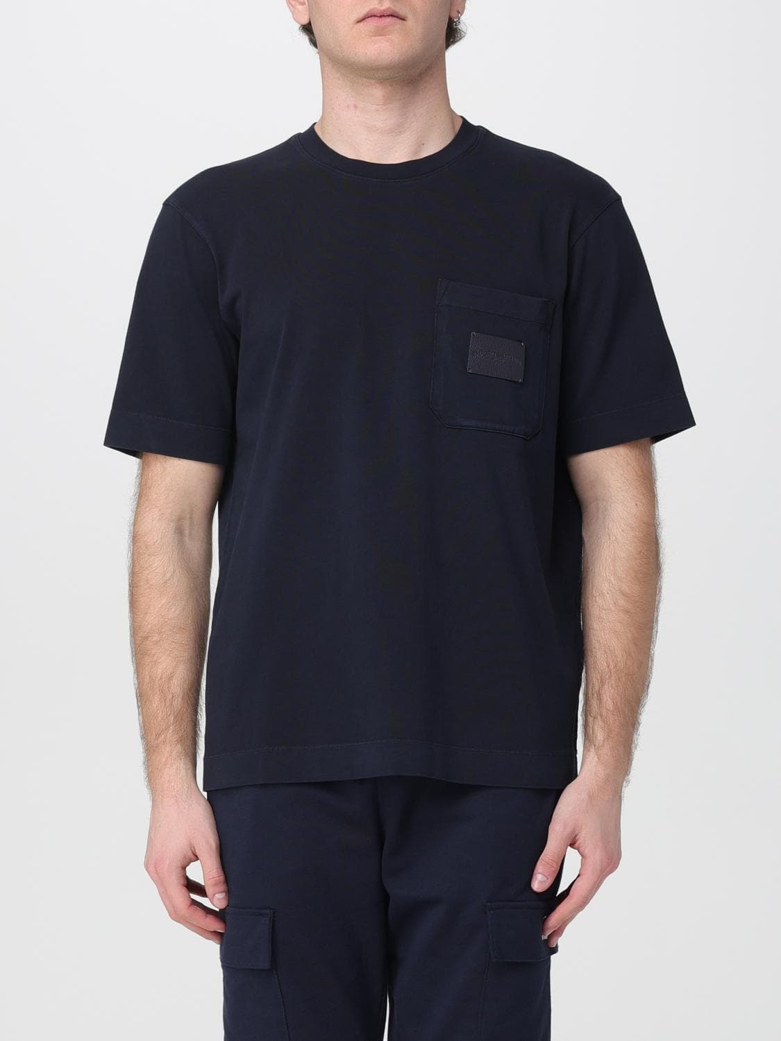 Emporio Armani Cotton T-Shirt with Logo