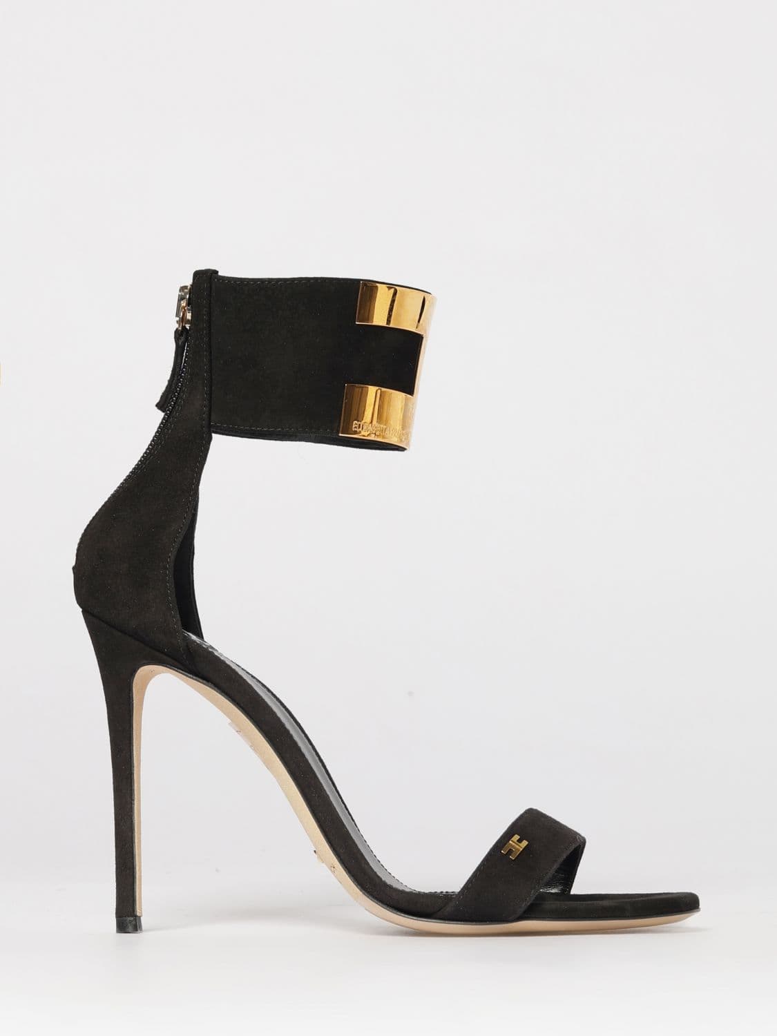 Elisabetta Franchi Suede Sandal · 40