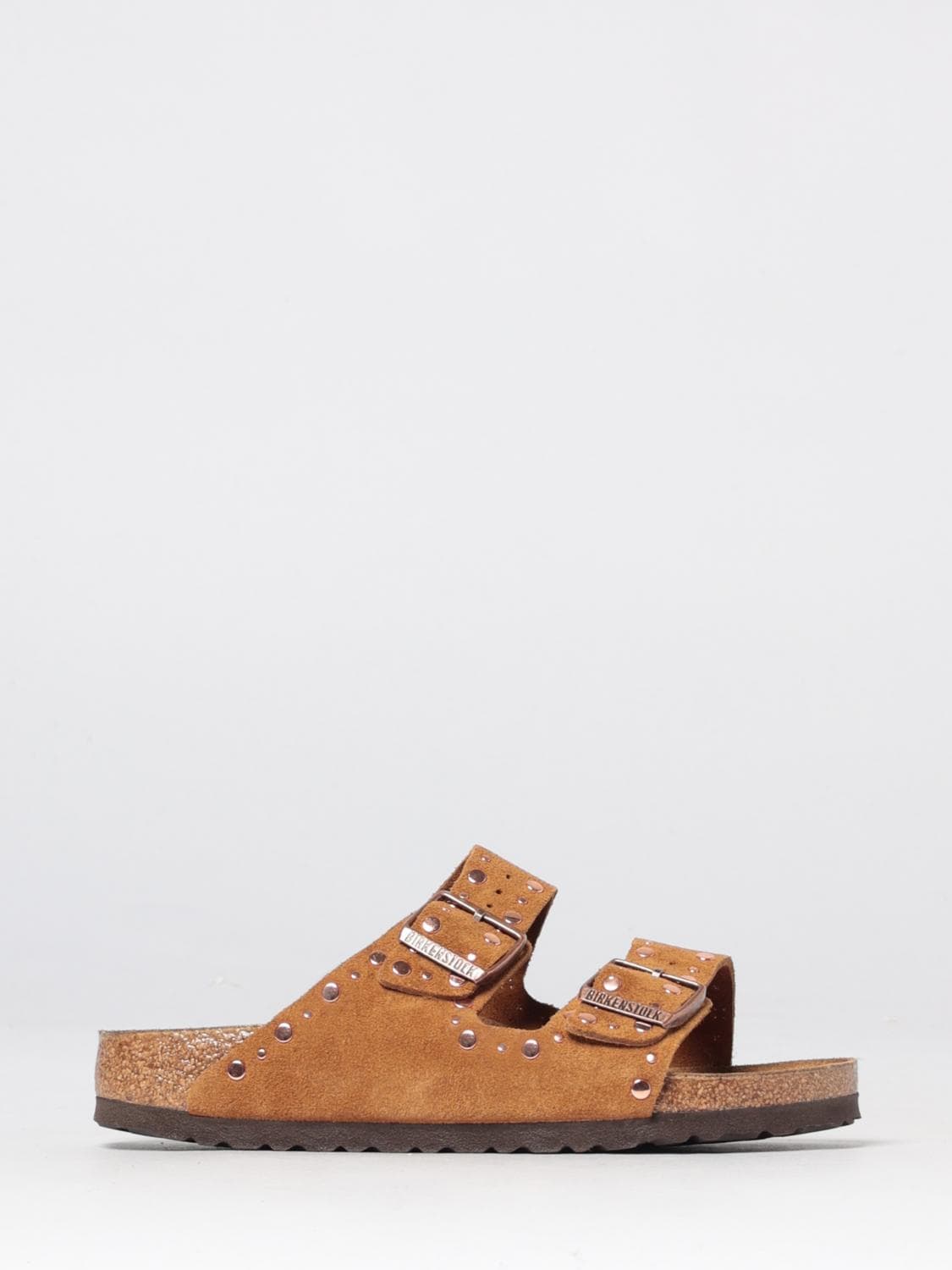 Birkenstock Arizona Rivet Suede Sandals with Studs