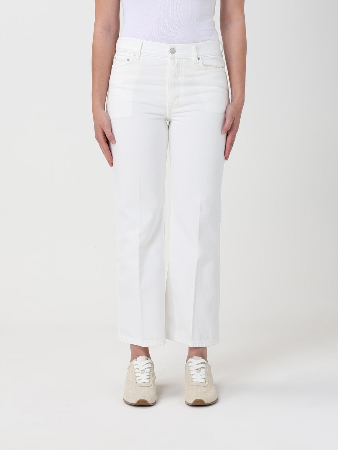 Toteme Cropped Fit Denim Jeans