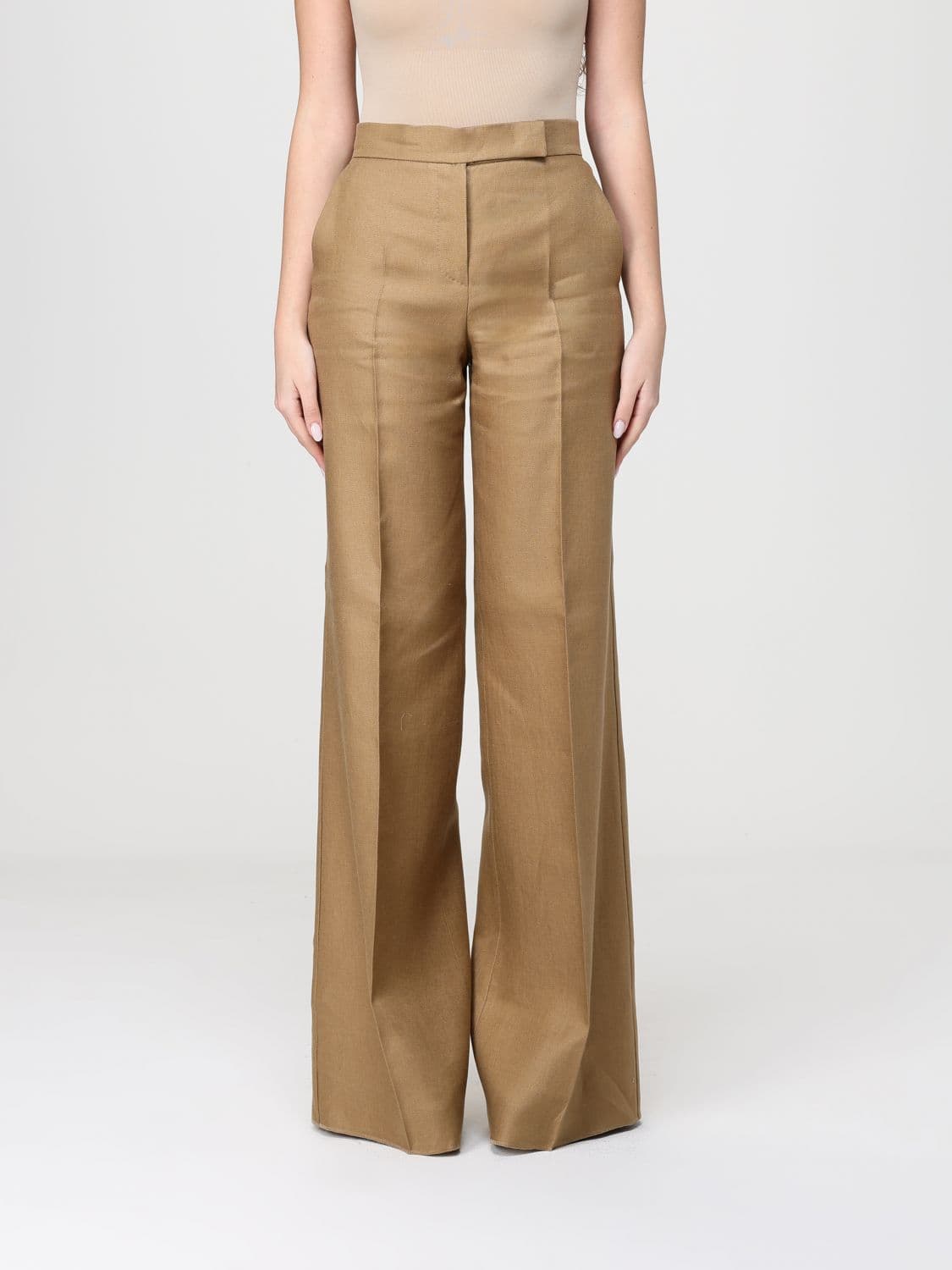 Max Mara Linen Bermuda Shorts
