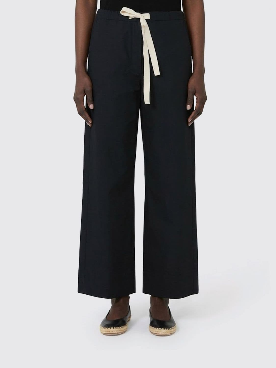 's Max Mara Cotton Wide-Leg Trousers