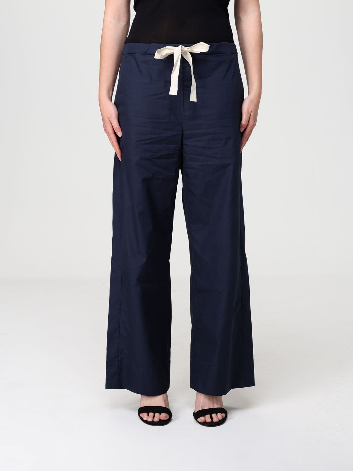 's Max Mara Cotton Wide-Leg Trousers