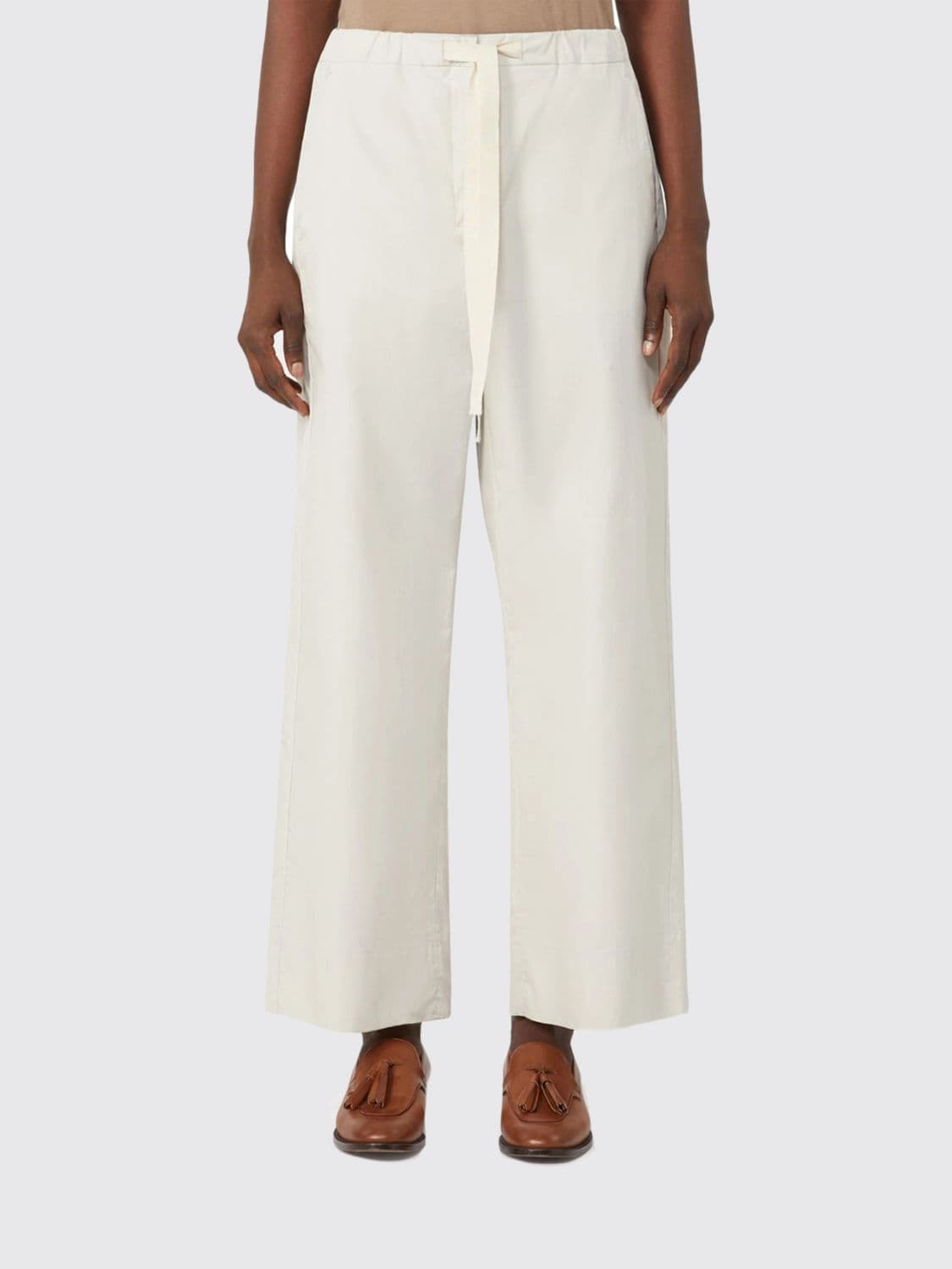 's Max Mara Cotton Wide-Leg Trousers