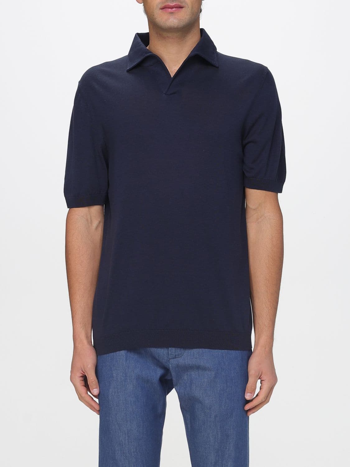 Lardini Knit Polo Shirt