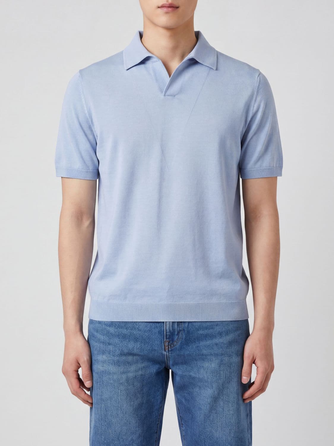 Lardini Knit Polo Shirt