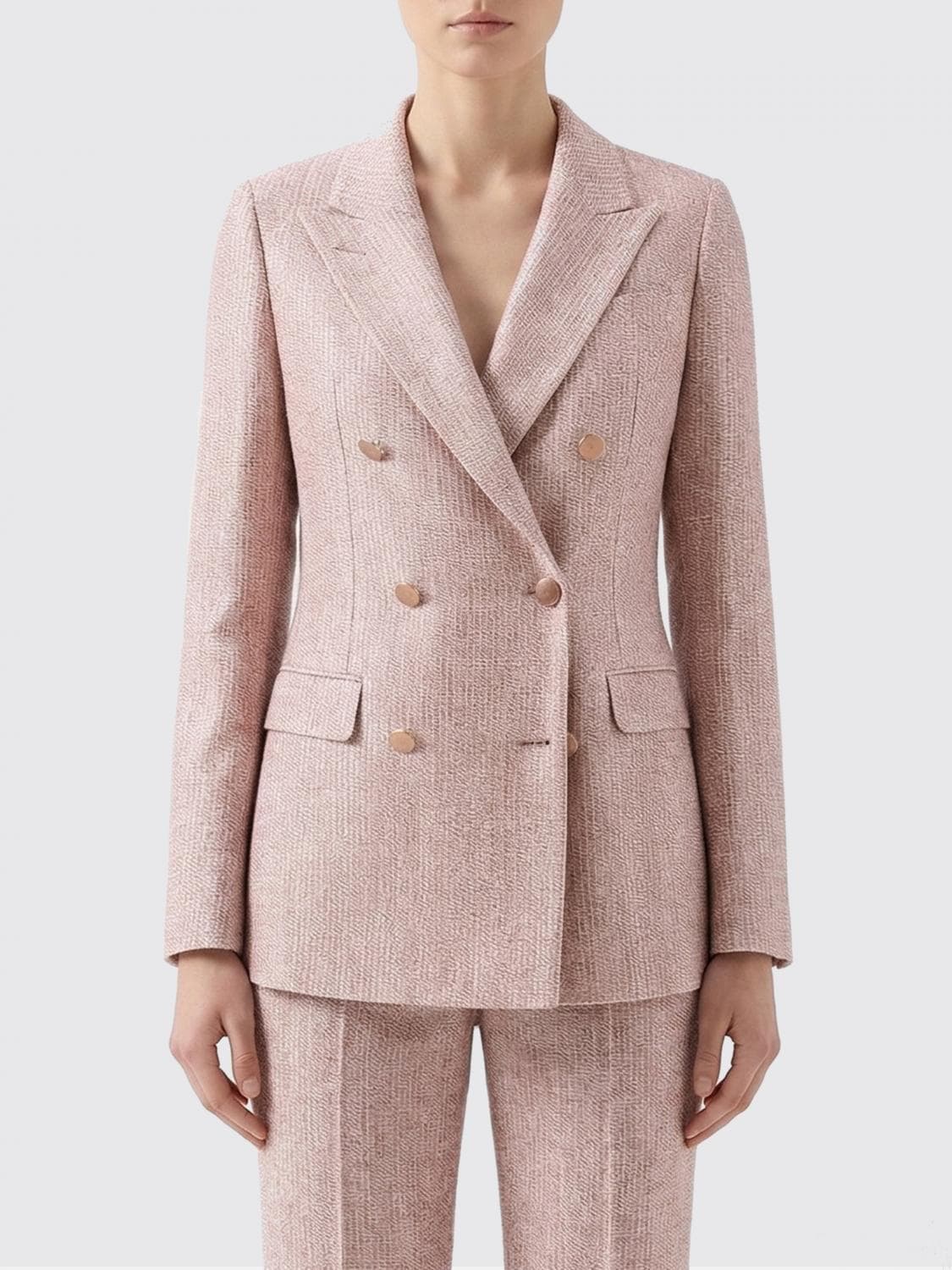 Tagliatore Cotton Double-Breasted Blazer