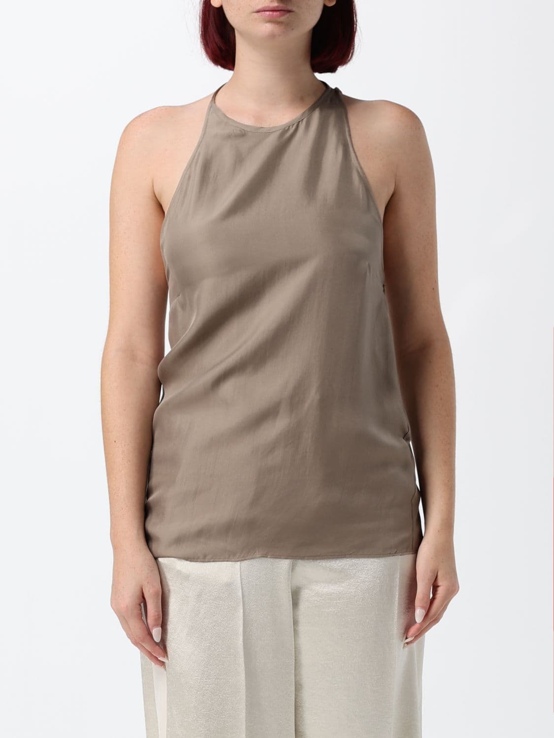 Alysi Top Woman color Grey