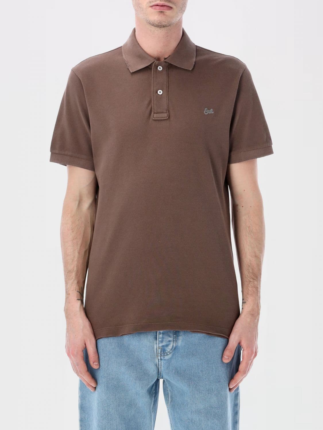 Erl Classic Cotton Polo Shirt
