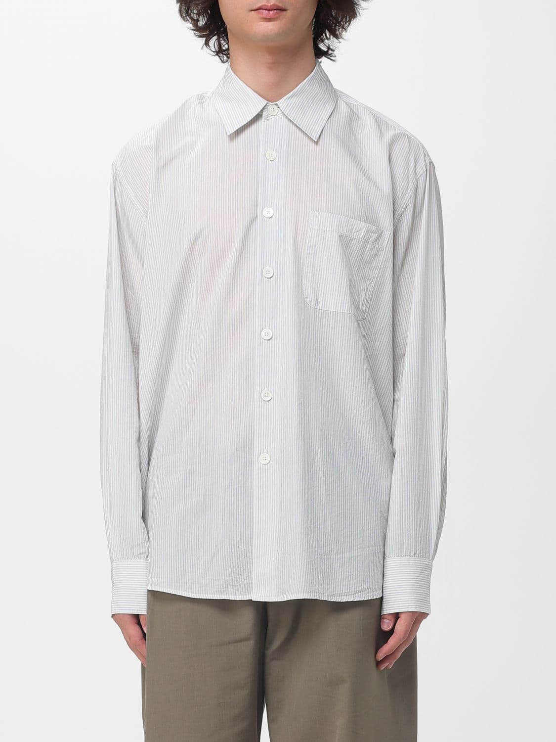 Our Legacy Striped Cotton Blend Shirt