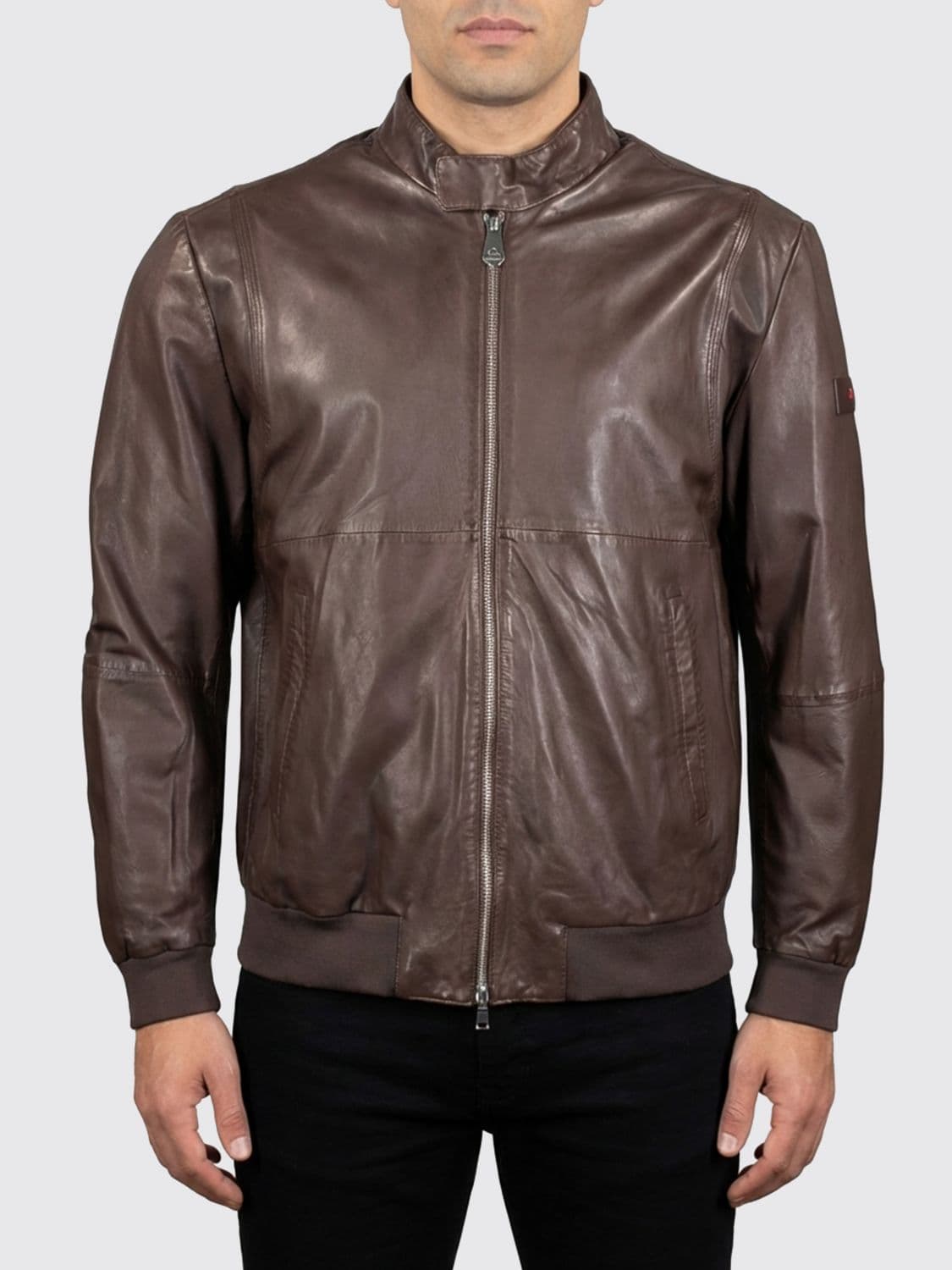 Peuterey Leather Bomber