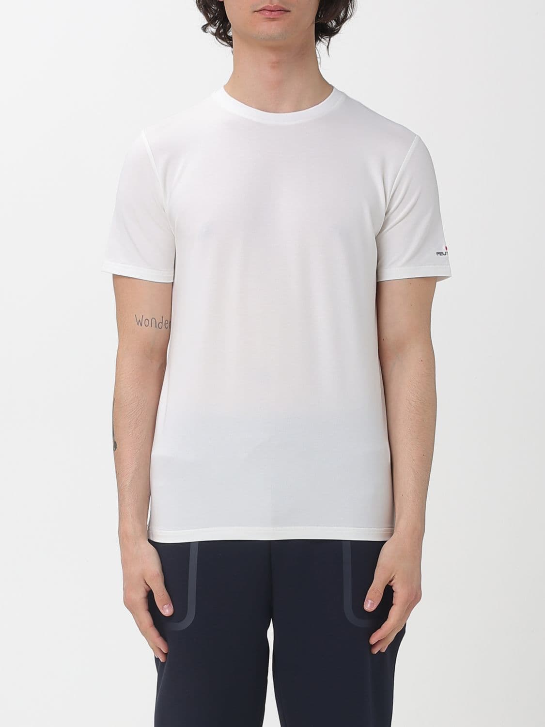 Peuterey Cotton Blend Basic T-shirt