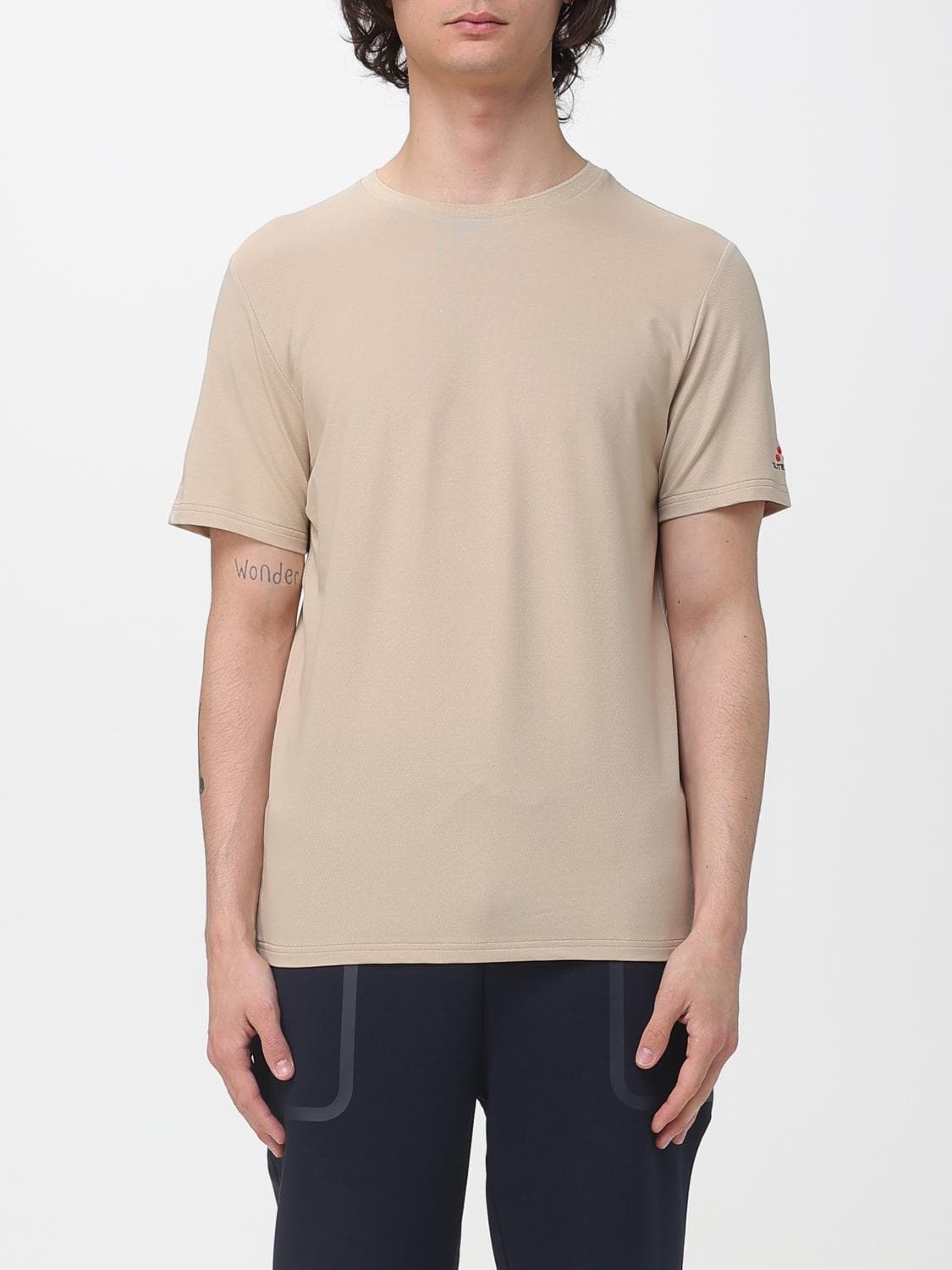 Peuterey Cotton Blend Basic T-shirt