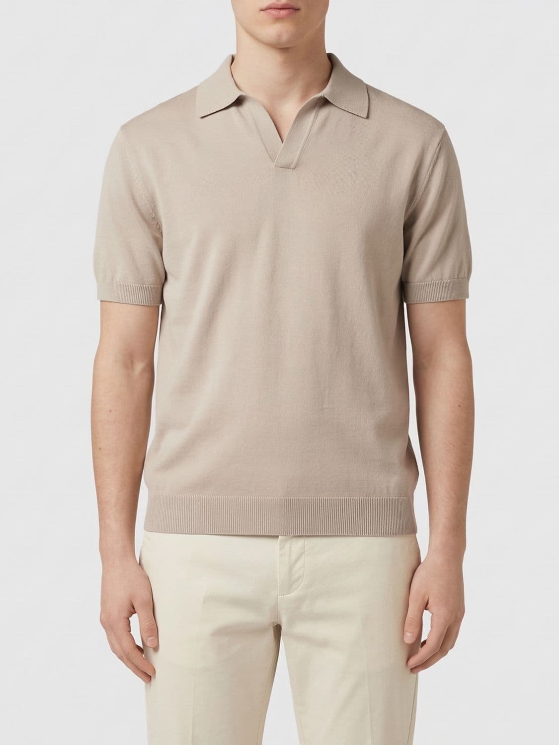 Paolo Pecora Knit Polo Shirt