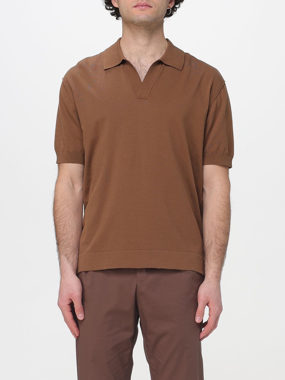 Paolo Pecora Knit Polo Shirt