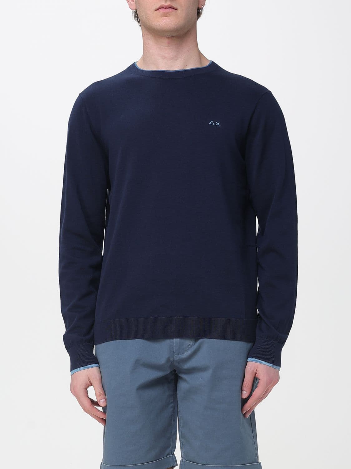 Sun68 Crew Neck Cotton Pullover
