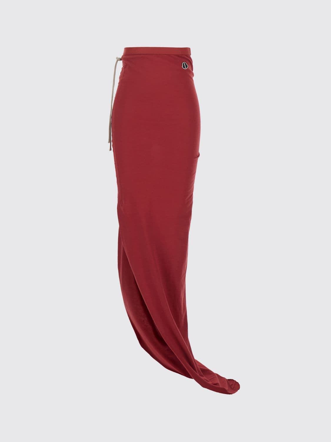 Rick Owens + Moncler Cotton Long Skirt Rick Owens