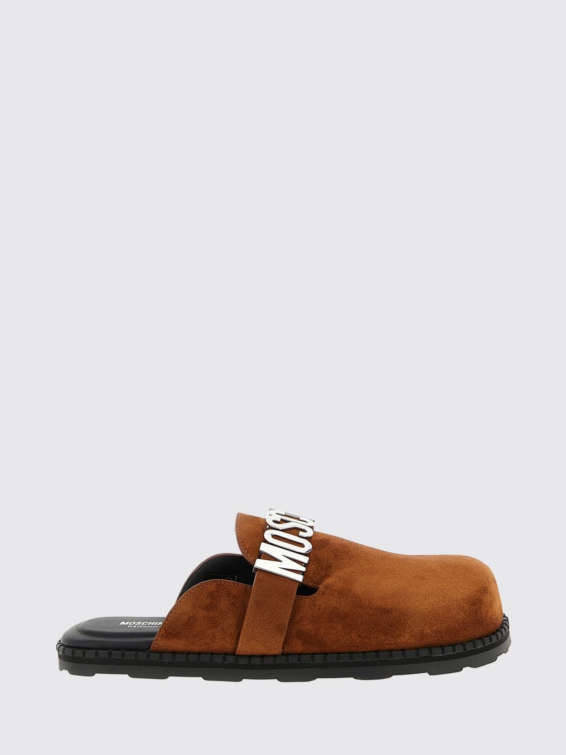 Moschino Couture Suede Mules