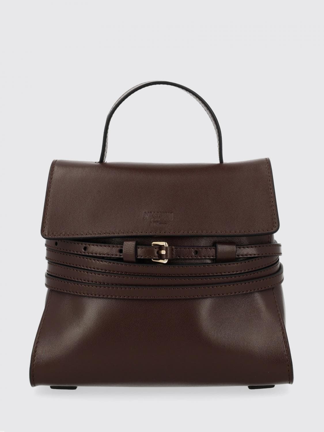 Moschino Couture Tie Me Leather Bag · OS