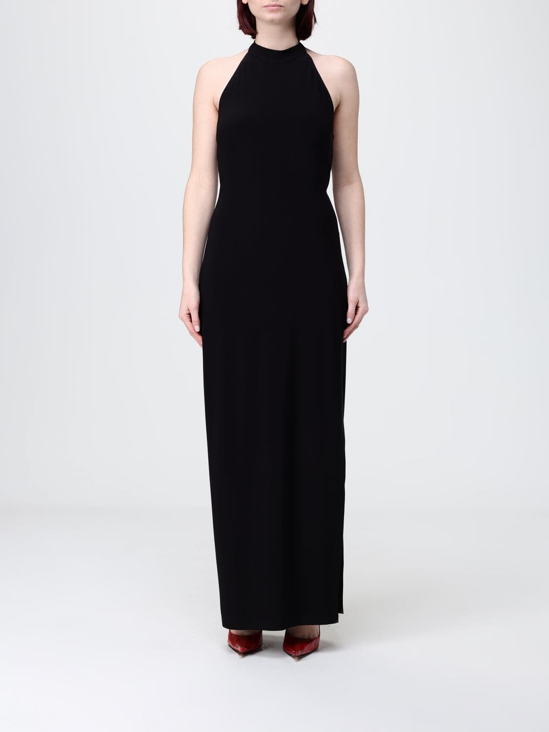 Norma Kamali Stretch Jersey Dress