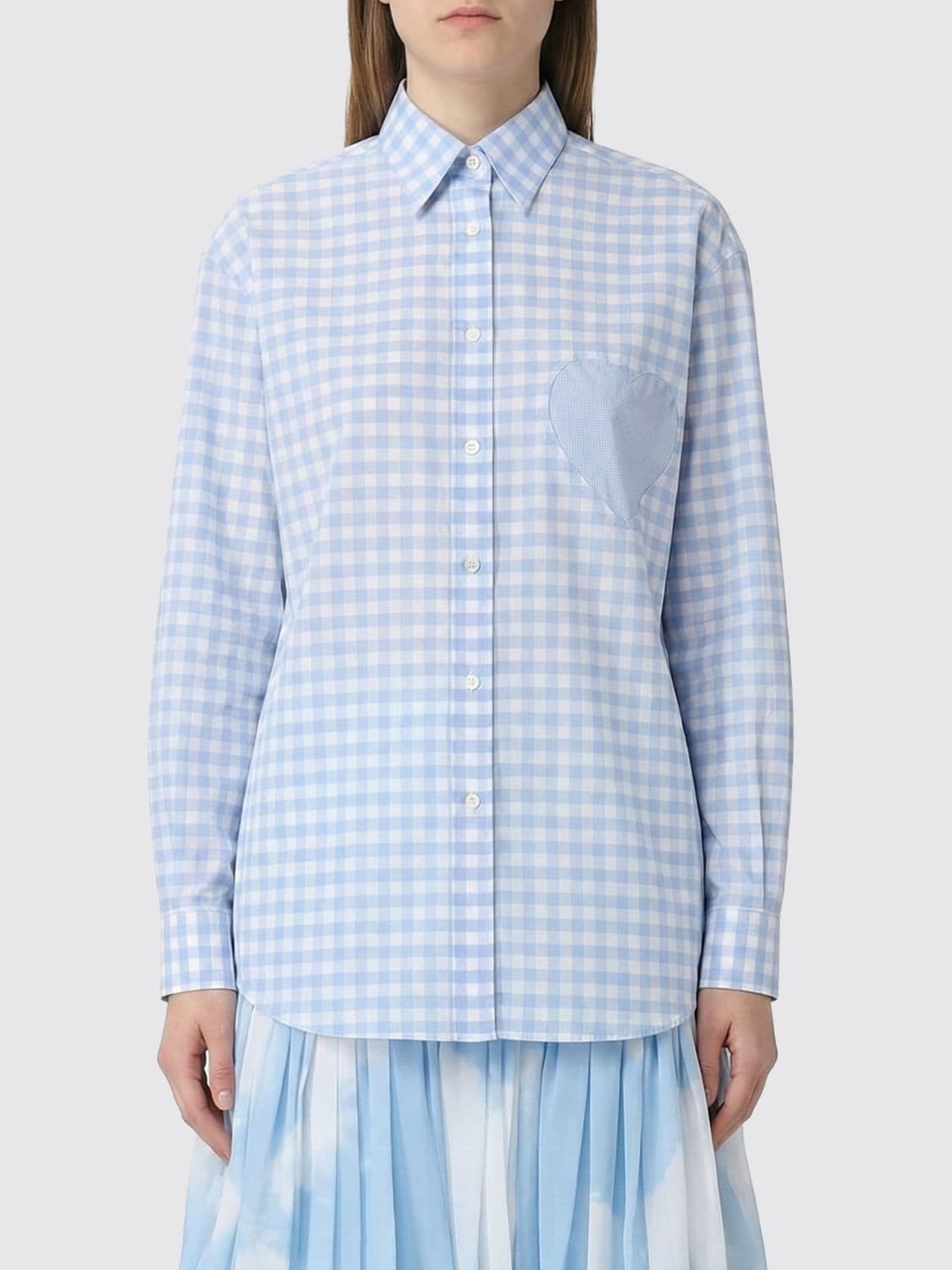 Moschino Couture Checked Cotton Shirt